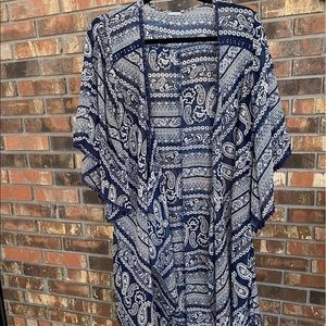 5/$20 Paisley print kimono